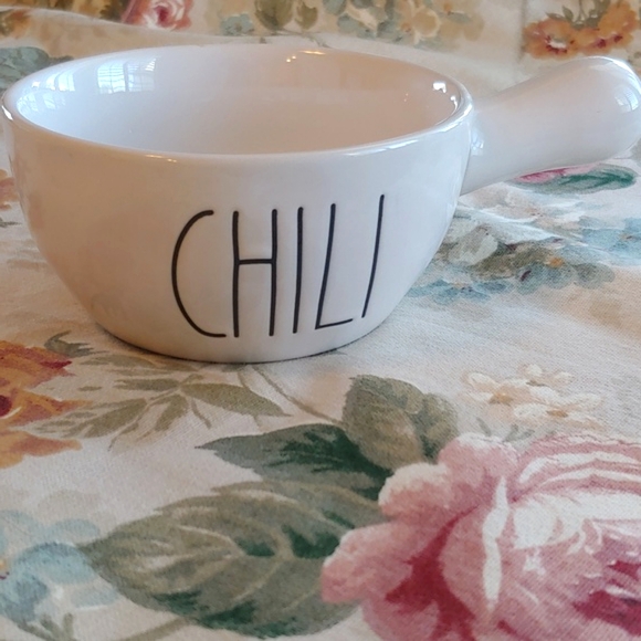 Rae Dunn Other - Rae Dunn Ceramic Chili Bowl With Handle